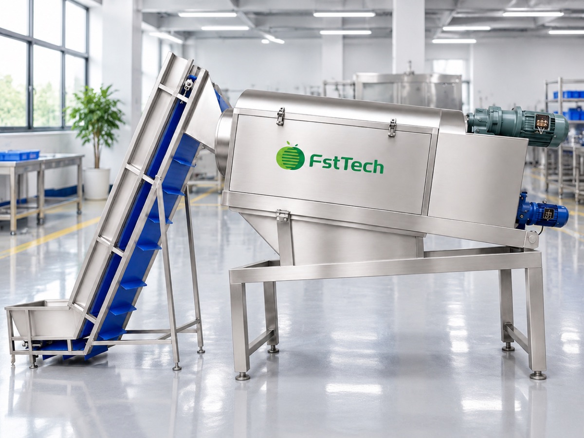 Lychee destemming machine with fruit elevator