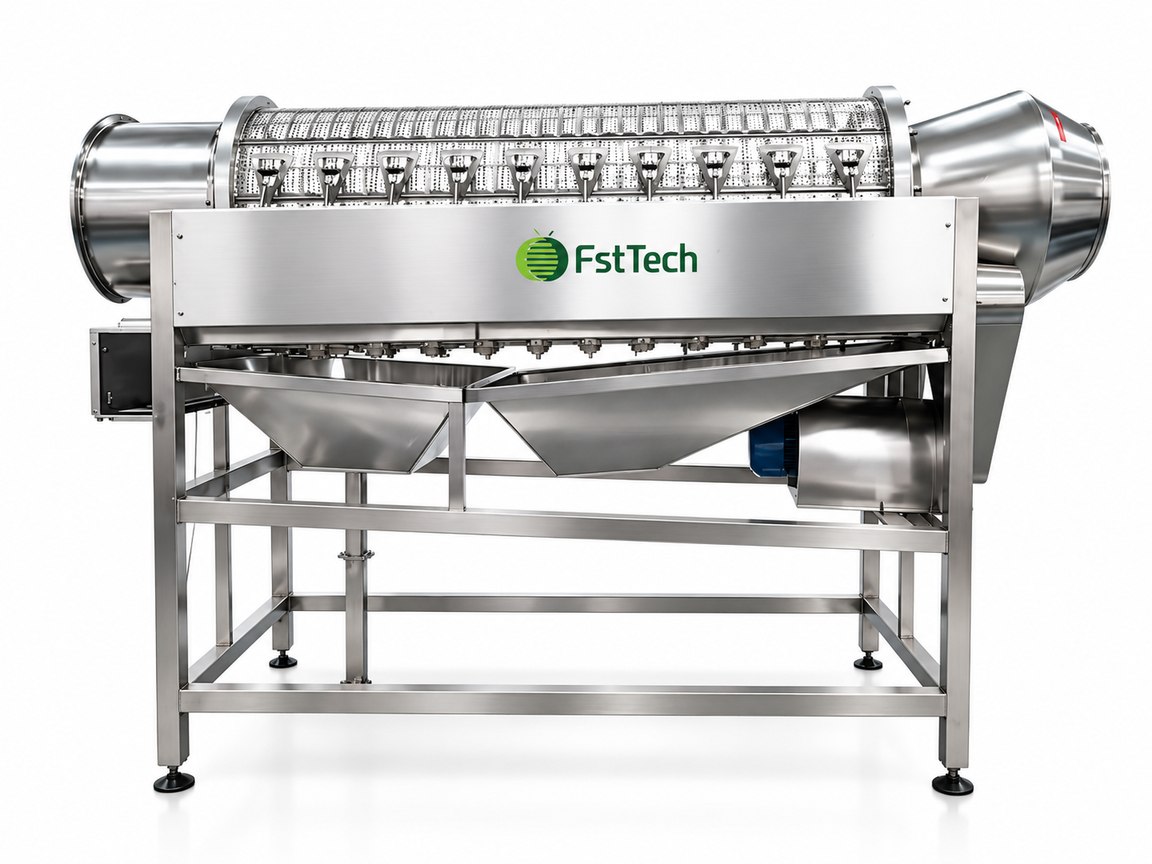 Green bean top and tail cutting machine