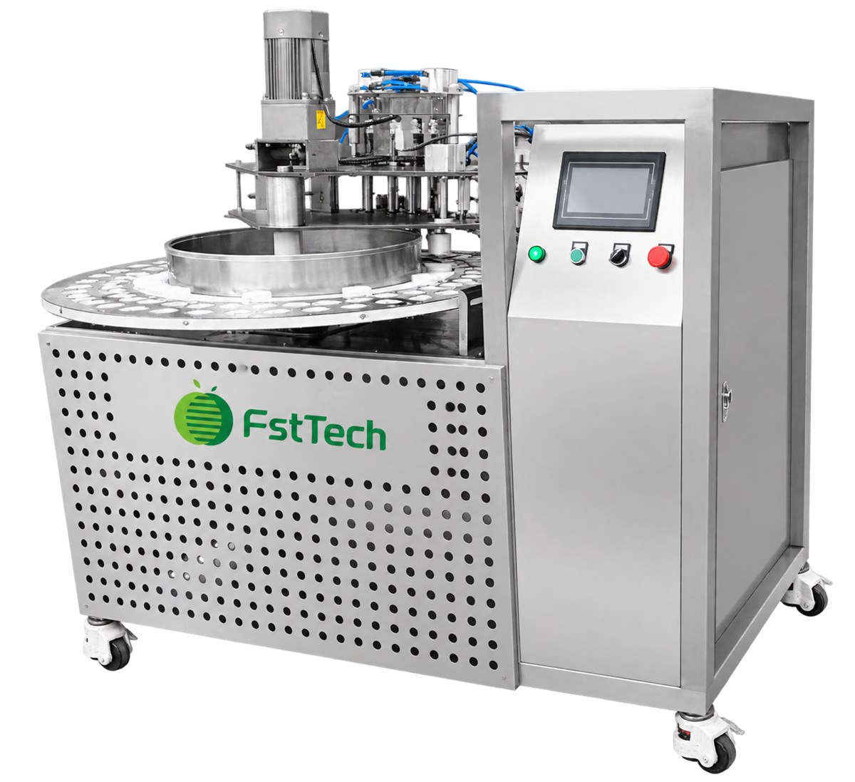 Rotary strawberry destemming machine FST-R100