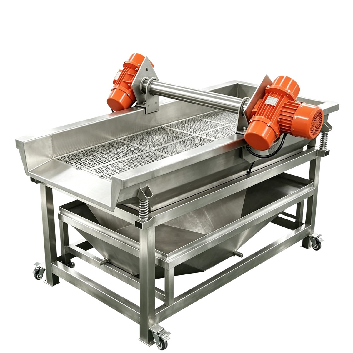 Stainless steel vibrating dewatering machine